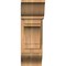 Ekena Millwork Merced Traditional Smooth Bracket w/ Offset Brace, Western Red Cedar, 7 1/2"W x 18"D x 22"H BKT0806X18X22MRC01SWR - alternate 4